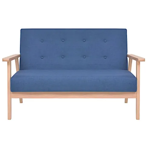 Estelle sofa z pikowanym oparciem