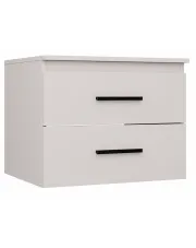 Wisząca szafka pod umywalkę nablatową kaszmir 60 cm - Wiba 3X w sklepie Edinos.pl