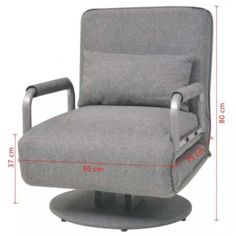 Wymiary fotela Miliere