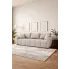 Rozkładana sofa Morvani w nowoczesnym salonie
