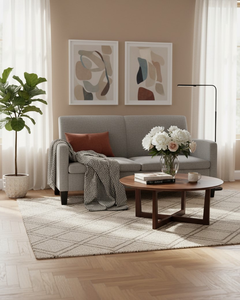 Aranżacja wnętrza z produktem