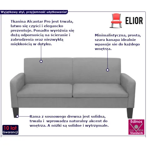 Vivere elegancka sofa do salonu