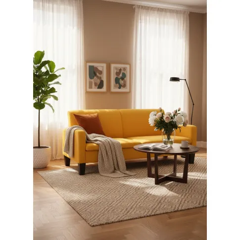 Fotografia Stylowa kanapa Ezorep 3Q - żółta z kategorii Kanapy i sofy