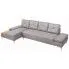 Fotografia Sofa narożna Corintia 2T - cappuccino z kategorii Kanapy i sofy