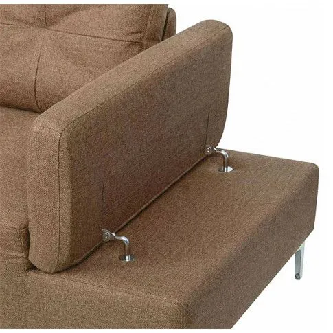 Zdjęcie kanapa narożna Kazja 4T - brązowa | Edinos.pl