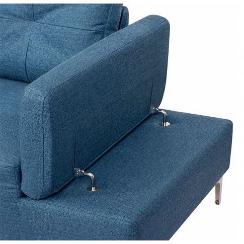 Szczegółowe zdjęcie nr 6 produktu Sofa narożna Corintia 5T - niebieska