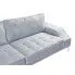 Szczegółowe zdjęcie nr 8 produktu Nowoczesna jasna sofa Alvena 2F - kremowy szary