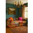 Szczegółowe zdjęcie nr 11 produktu Sofa Patchwork modułowa 2-osobowa Montanex 3D - kolorowa