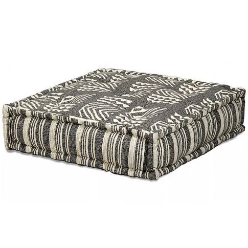 Dwuosobowa beżowa Sofa modułowa Demri 3D w paski