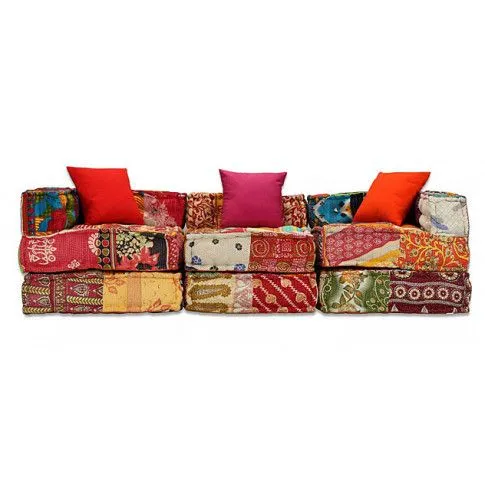 Szczegółowe zdjęcie nr 10 produktu Patchworkowa modułowa sofa Montanex 5D