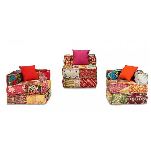 Szczegółowe zdjęcie nr 7 produktu Patchworkowa modułowa sofa Montanex 5D