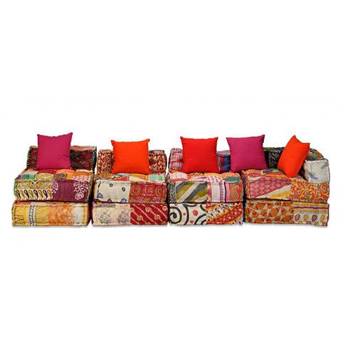 Szczegółowe zdjęcie nr 5 produktu Modułowa sofa patchworkowa Demri 6D