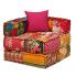 Szczegółowe zdjęcie nr 9 produktu Modułowa sofa patchworkowa Demri 6D