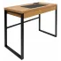 Loftowe biurko z 2 szufladami do pracy  Peho