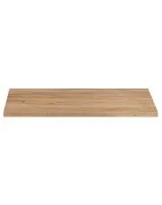 Prostokątny blat łazienkowy - Lunios 10X Dąb 60 cm w sklepie Edinos.pl