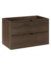 Szafka pod umywalkę z szufladami Orzech Villa - Veridra 4X 80 cm w sklepie Edinos.pl