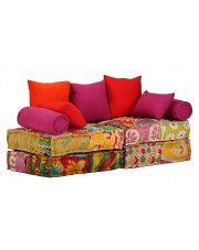 Modułowa sofa patchwork Demri 2D w sklepie Edinos.pl