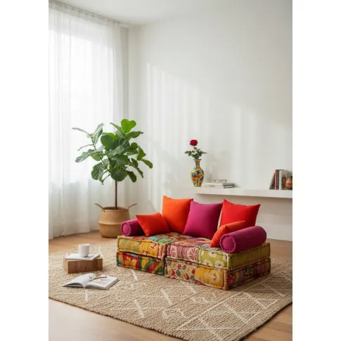 Fotografia Modułowa sofa patchwork Montanex 2D z kategorii Kanapy i sofy