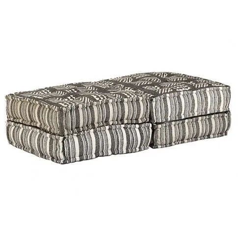 Dwuosobowa sofa modułowa w paski Demri 2D