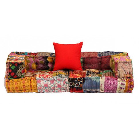 Szczegółowe zdjęcie nr 4 produktu 2-osobowa modułowa sofa patchwork Demri 1D