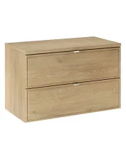 Wisząca szafka pod umywalkę z szufladami - Veridra 5X 80 cm w sklepie Edinos.pl