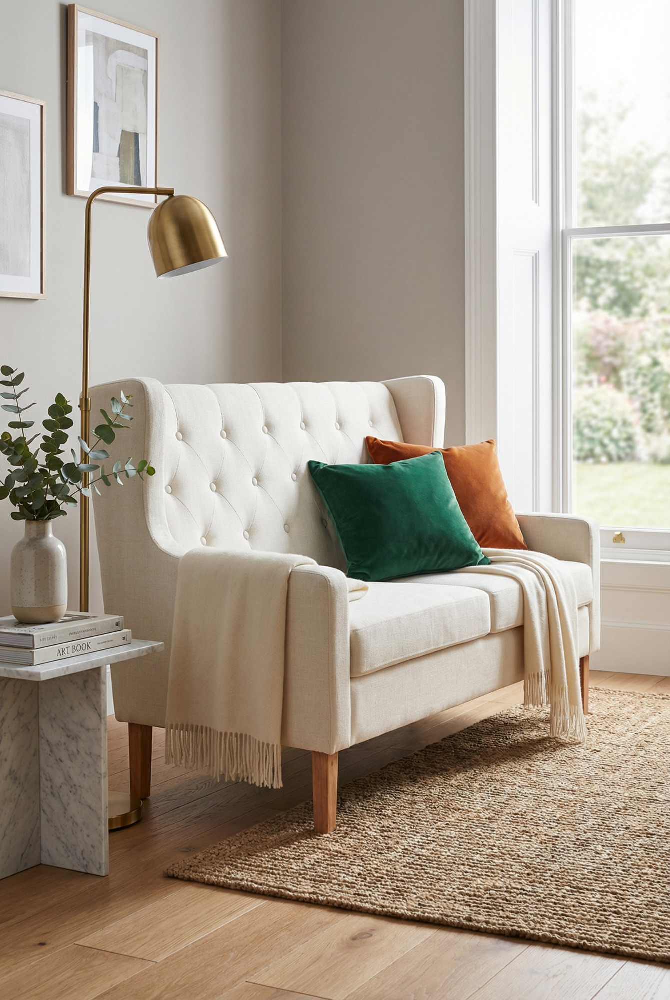 Aranżacja przedpokoju z sofą Faselo 2C