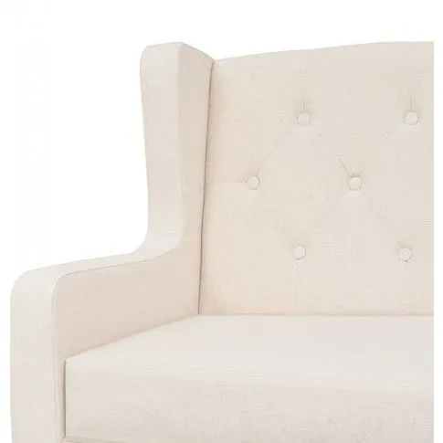 Szczegółowe zdjęcie nr 6 produktu Dwuosobowa sofa Faselo 2C - kremowobiała