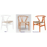 Szczegółowe zdjęcie nr 5 produktu Krzesło typu hałas Ermi - białe