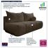 Sofa mocca boucle Emiero 3X