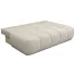 Rozłożona kremowa sofa boucle Emiero 3X