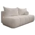 Beżowa nowoczesna sofa boucle Emiero 3X
