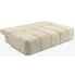 Rozłożna kremowa sofa z pojemnikiem Emiero 5X