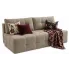 Beżowa sofa boucle Peraxi 3X rozkładana