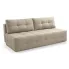 bezowa pikowana sofa z pojemnikiem peraxi 5x