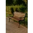 Szczegółowe zdjęcie nr 6 produktu Ławka z oparciem do ogrodu - Sivo 3V