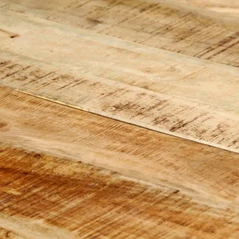 Fotografia Stół industrialny z drewna mango Avis 3X – jasnobrązowy  z kategorii Stoły