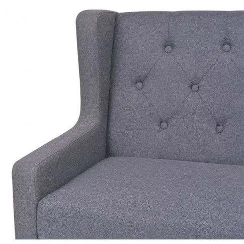 Zdjęcie elegancka subtelna szara sofa Faselo 2G | Edinos.pl