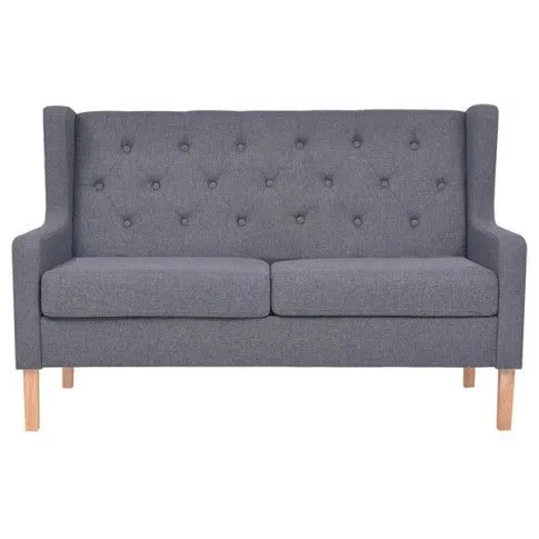 Szczegółowe zdjęcie nr 7 produktu Dwuosobowa sofa Faselo 2G - szara