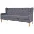 Trzyosobowa sofa Isobel 3G - szara