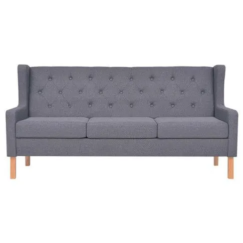 Fotografia Trzyosobowa sofa Faselo 3G - szara z kategorii Salon