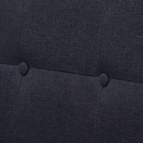 Szczegółowe zdjęcie nr 4 produktu Zgrabna 2-osobowa sofa Mefir - ciemnoszara