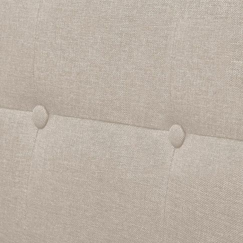 Szczegółowe zdjęcie nr 5 produktu Zgrabna 2-osobowa sofa Mefir - kremowa
