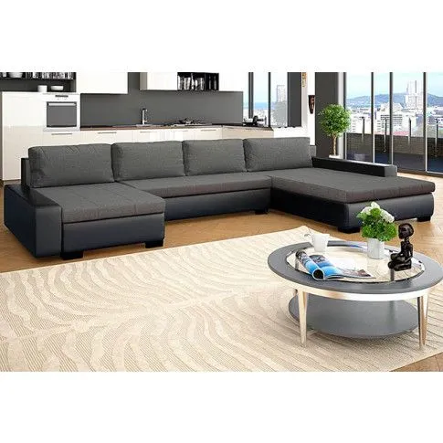 Zdjęcie wieloosobowa modułowa sofa Santino ciemnoszara | Edinos.pl