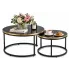 zestaw okraglych stolikow glamour wezzi
