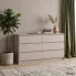 Szczegółowe zdjęcie nr 6 produktu KOMODA K140 6SZ CLP PK KASZMIR