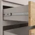 Szczegółowe zdjęcie nr 4 produktu KOMODA K140 6SZ CLP PK KASZMIR / DĄB ARTISAN
