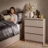 Szczegółowe zdjęcie nr 7 produktu KOMODA K60 3SZ CLP PK KASZMIR
