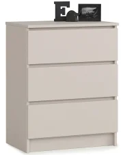Kaszmirowa komoda z 3 szufladami - Verris 10X w sklepie Edinos.pl