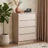 Szczegółowe zdjęcie nr 6 produktu KOMODA K60 4SZ CLP PK KASZMIR
