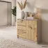 Szczegółowe zdjęcie nr 6 produktu KOMODA K80 JERRY 1D 3SZ PK KASZMIR / DĄB ARTISAN